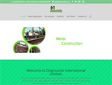 Tablet Screenshot of ongroundsltd.com